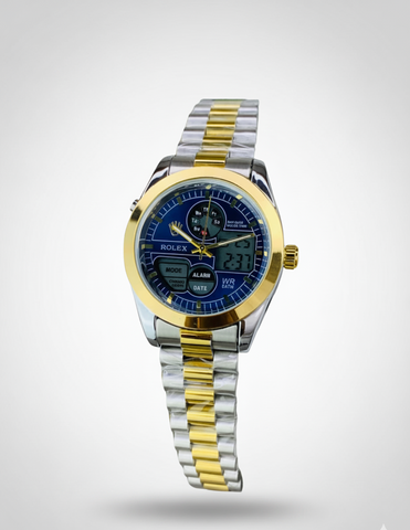 ROLEX UNIQUE DOUBLE TIME WATCH